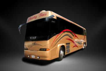la 46 Passenger Party Bus Limo Rental