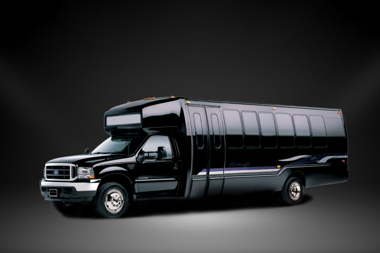 la 34 Passenger Limousine Bus Rental